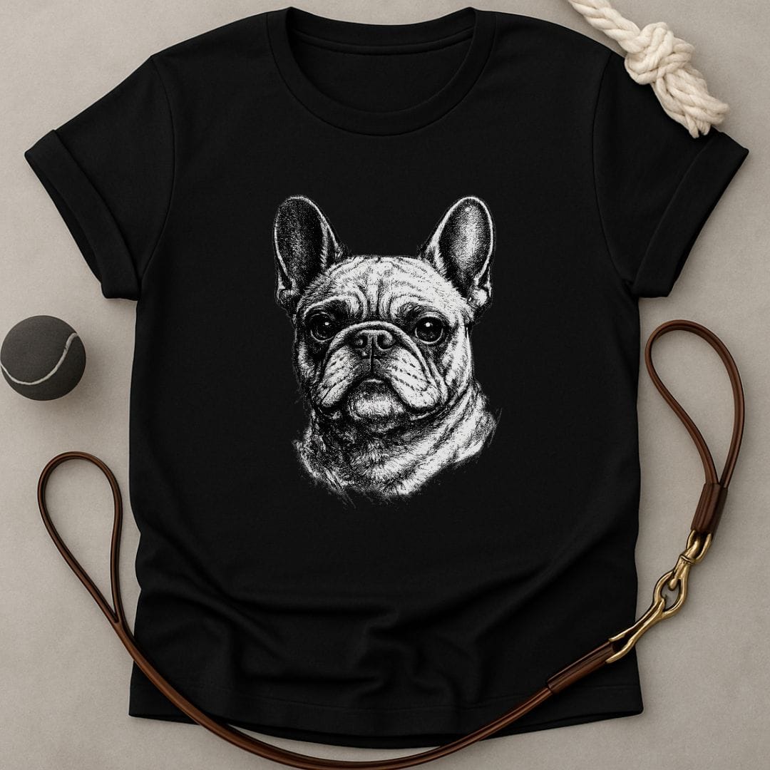 French Bulldog Portrait T-Shirt