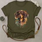 Watercolor Dachshund Soul T-Shirt