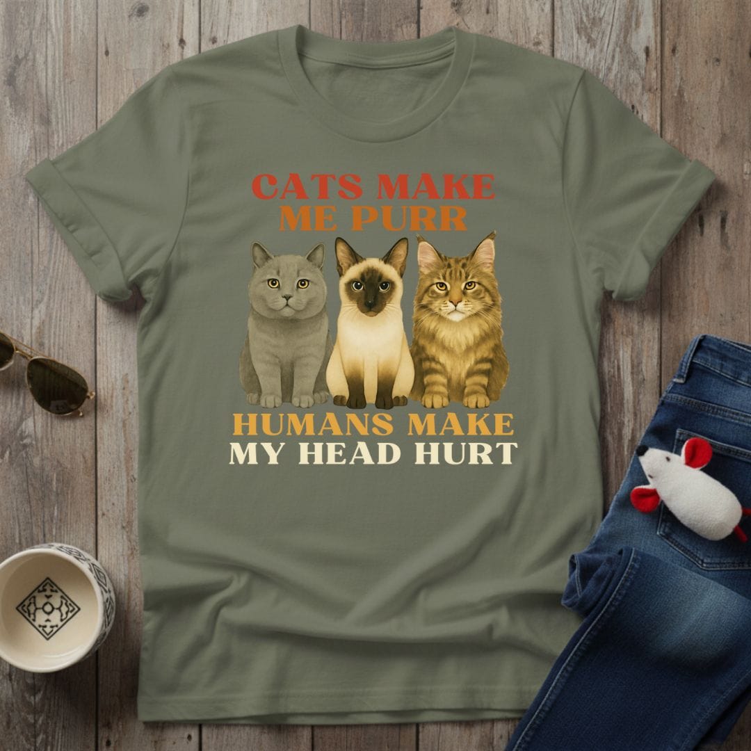 Cats & Humans T-Shirt