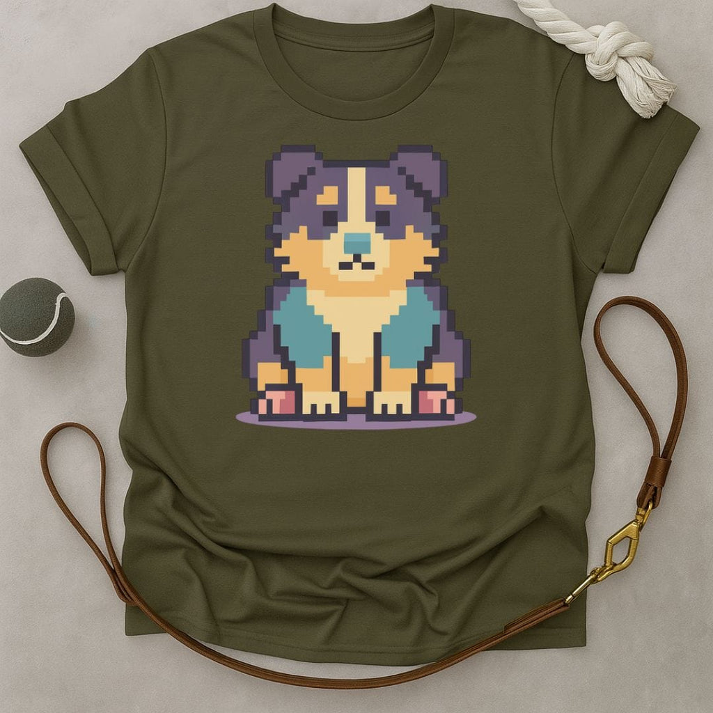 8-Bit Shepherd T-Shirt