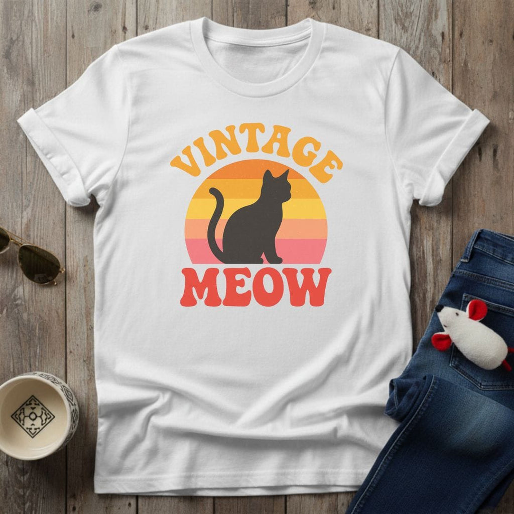 Vintage Meow T-Shirt