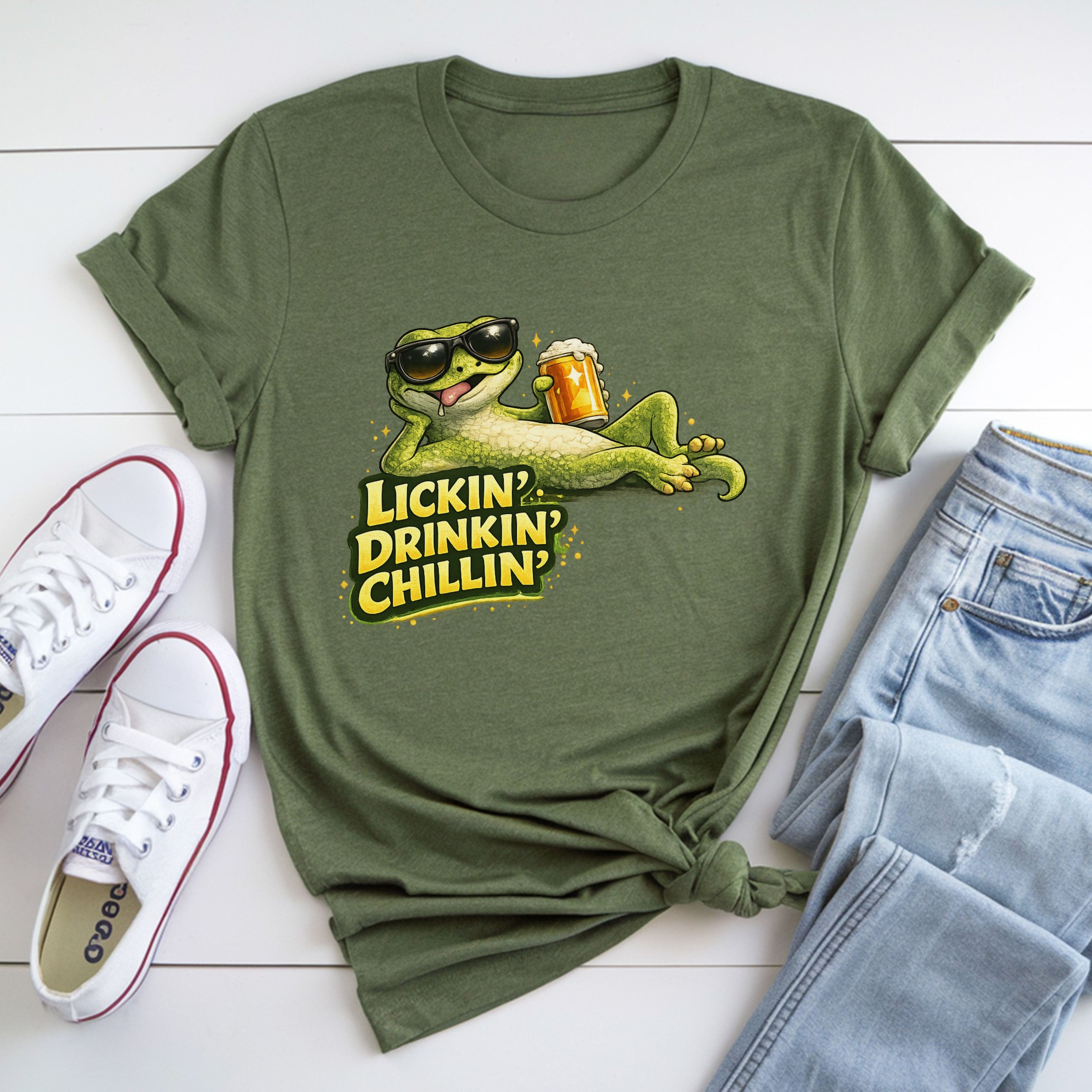Lickin', Drinkin', Chillin' T-Shirt