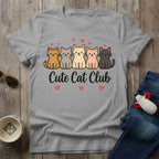Cute Cat Club T-Shirt