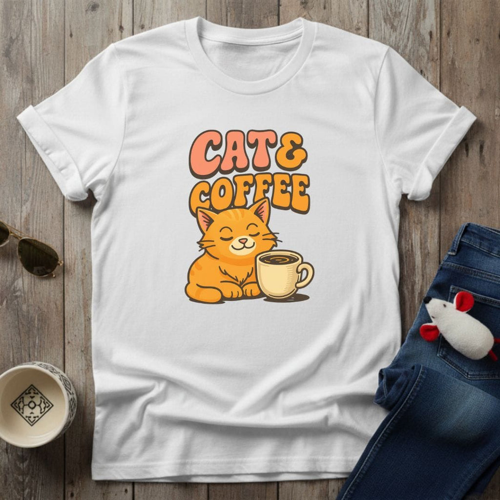Coffee & Cat T-Shirt