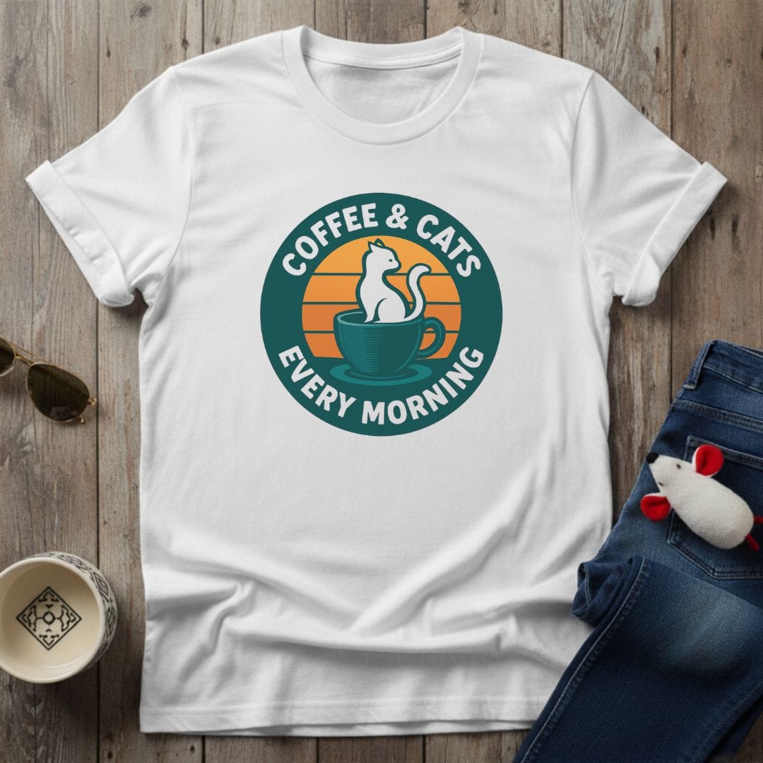 Coffee & Cats T-Shirt