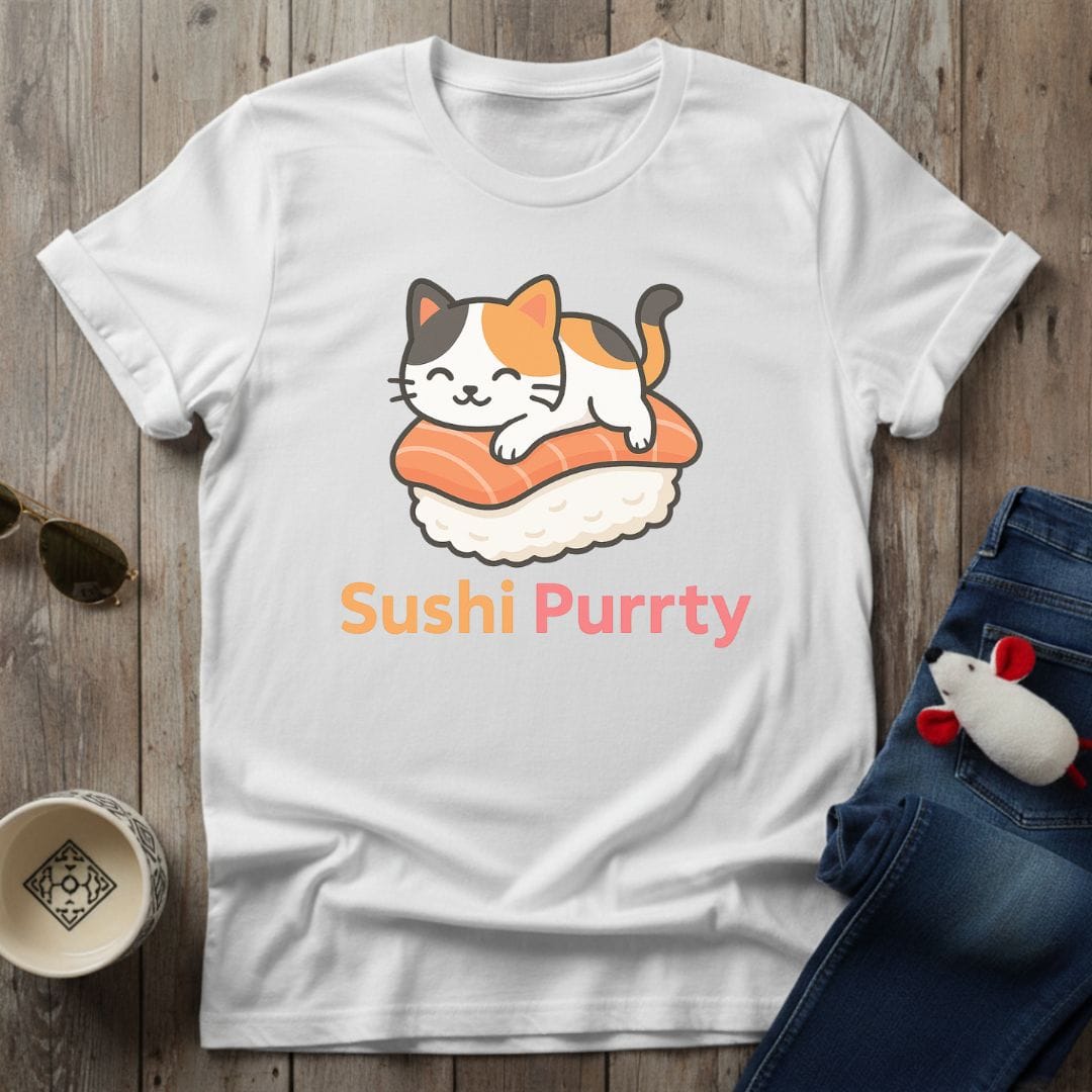 Sushi Purrty T-Shirt