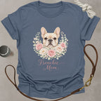 Floral Frenchie Mom T-Shirt