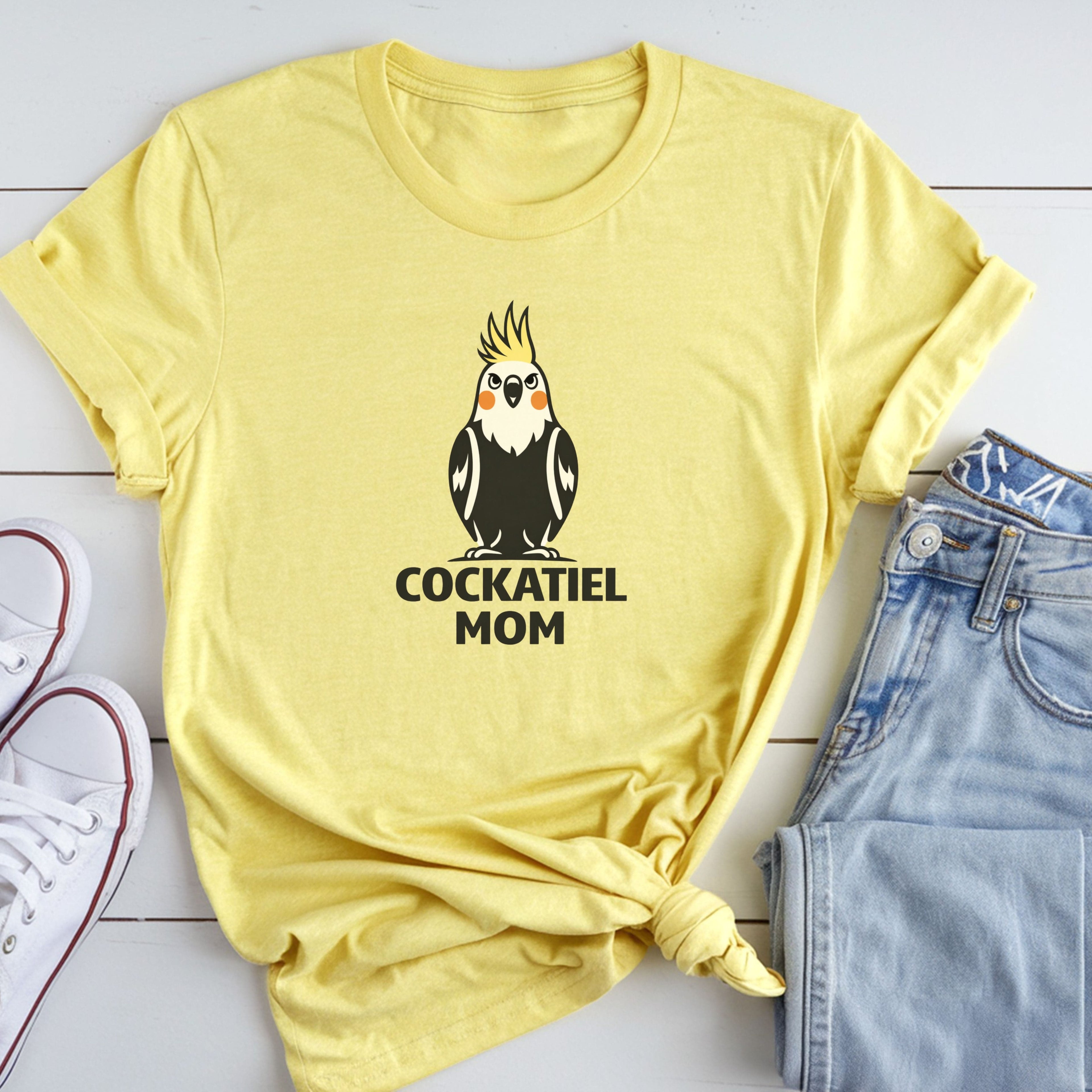 Cockatiel Mom T-Shirt