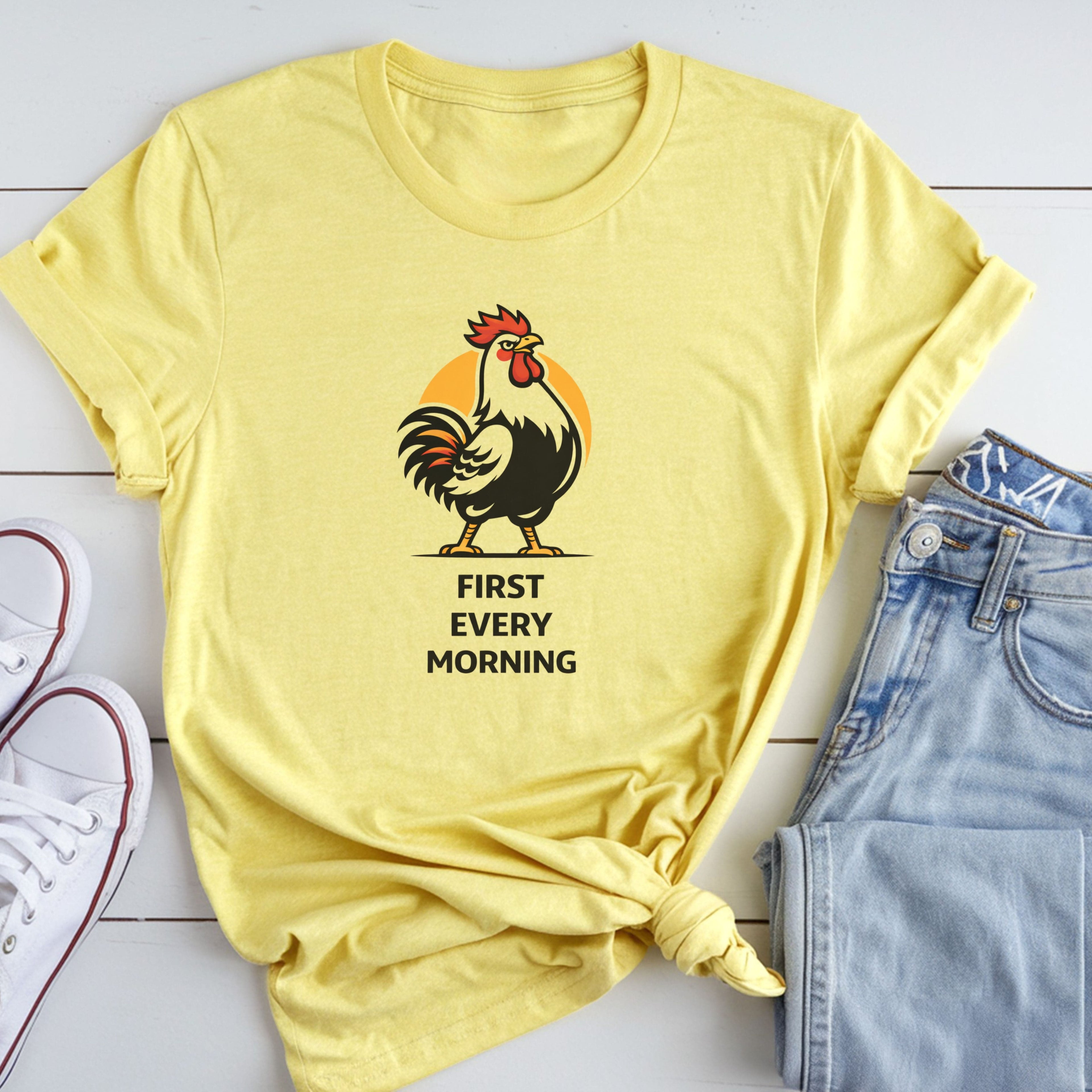 First Every Morning T-Shirt