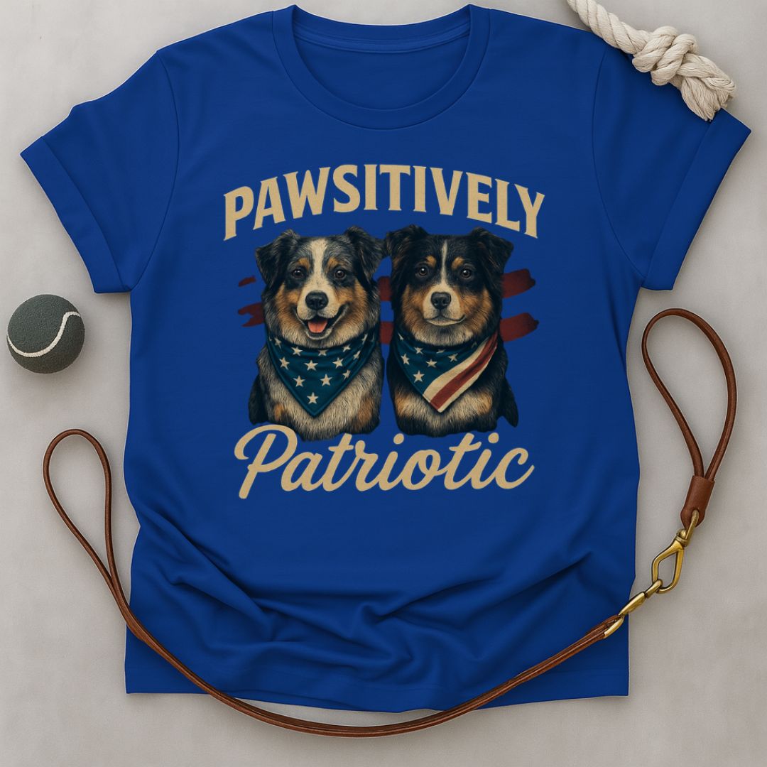 Pawsitively Patriotic T-Shirt