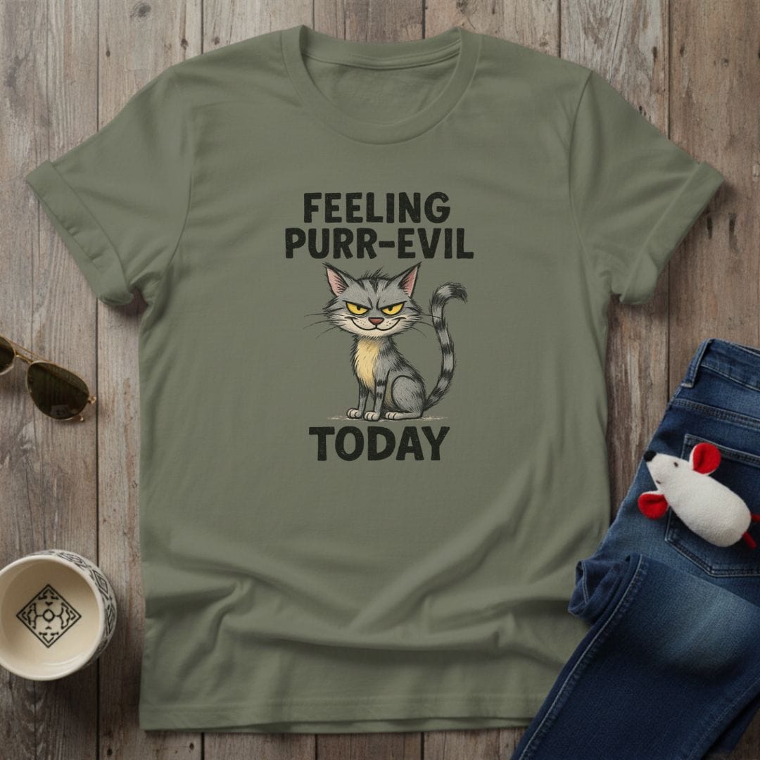 Purr-evil T-Shirt