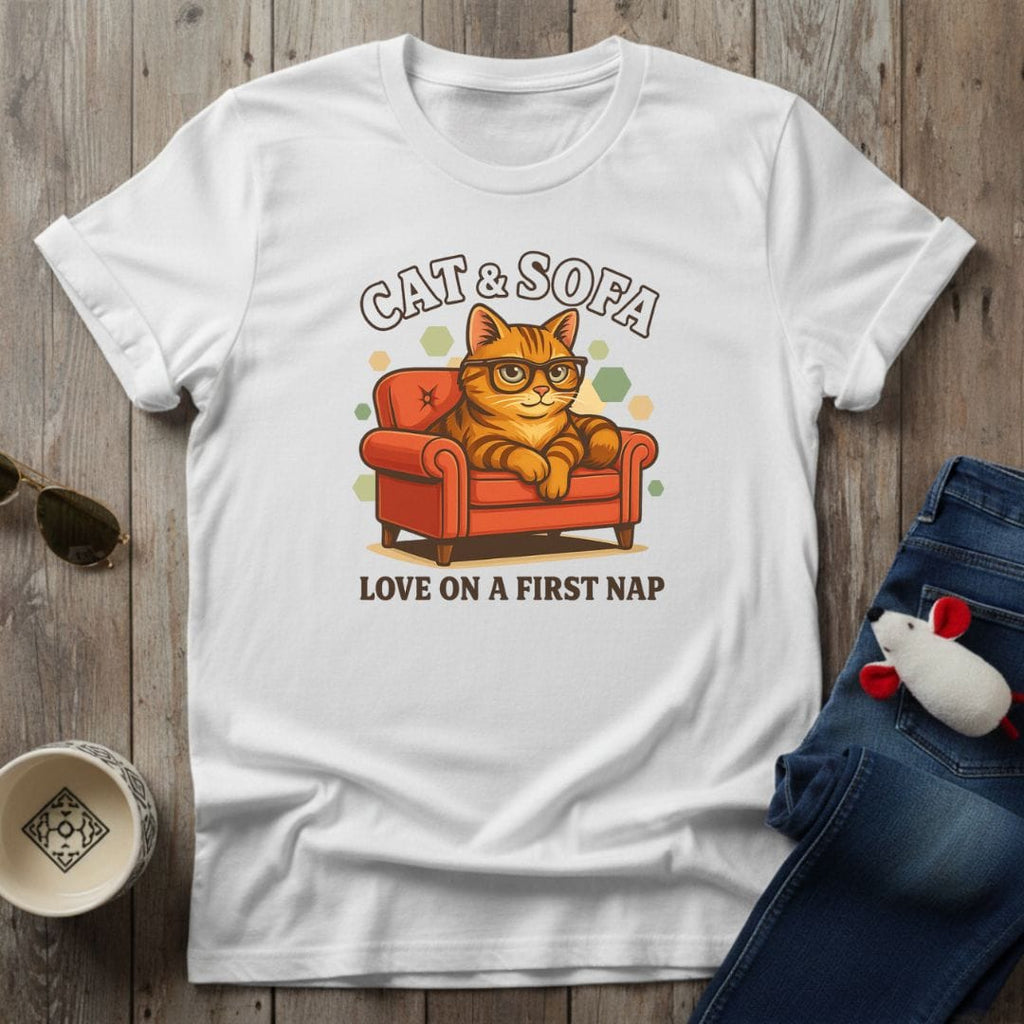 Cat & Sofa T-Shirt