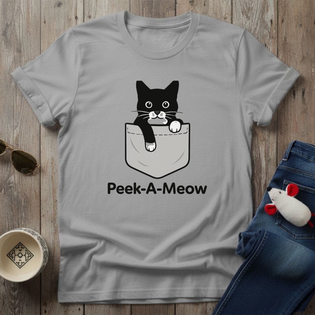 Peek-a-meow T-Shirt