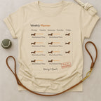 Weekly Planner T-Shirt