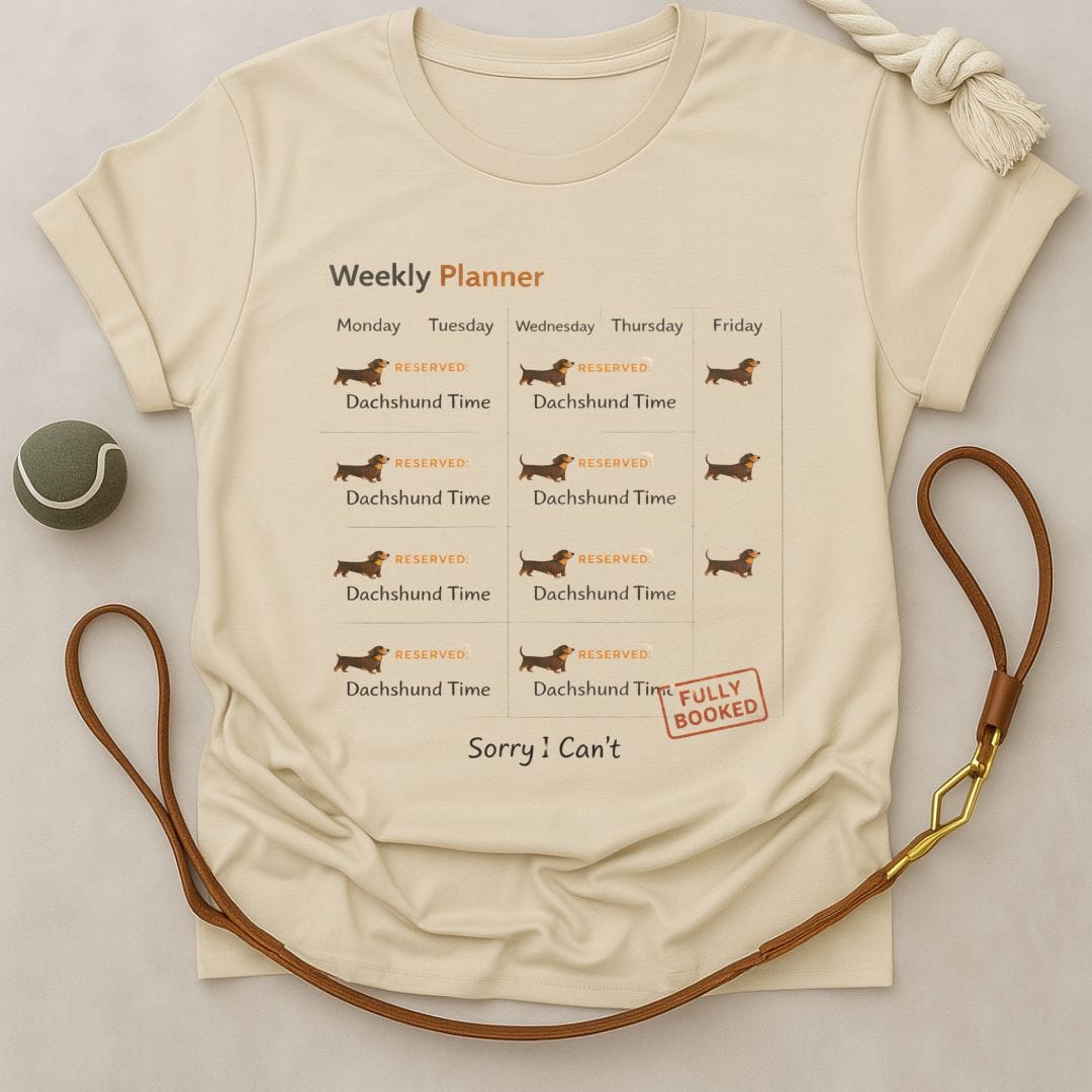 Weekly Planner T-Shirt
