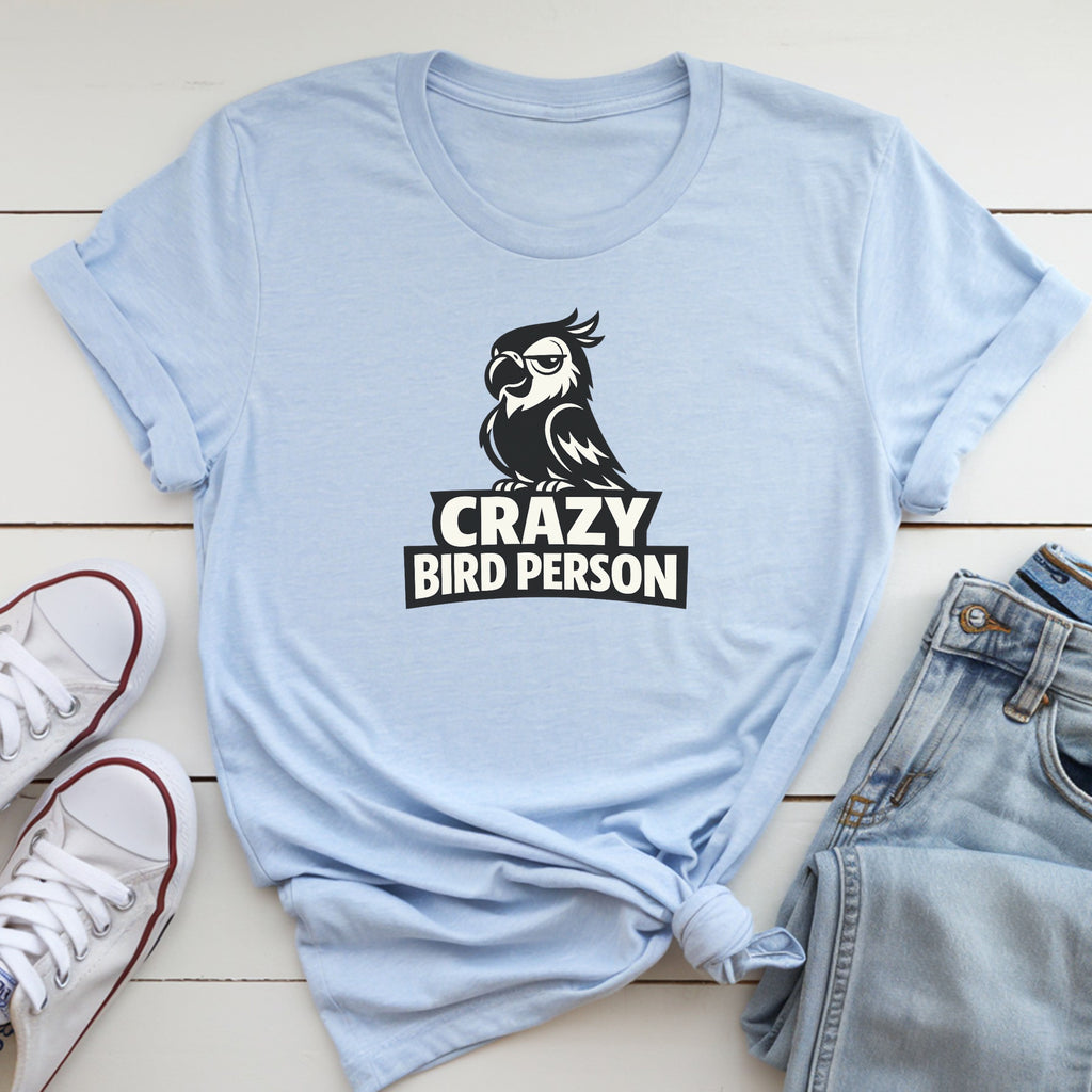 Crazy Bird Person T-Shirt