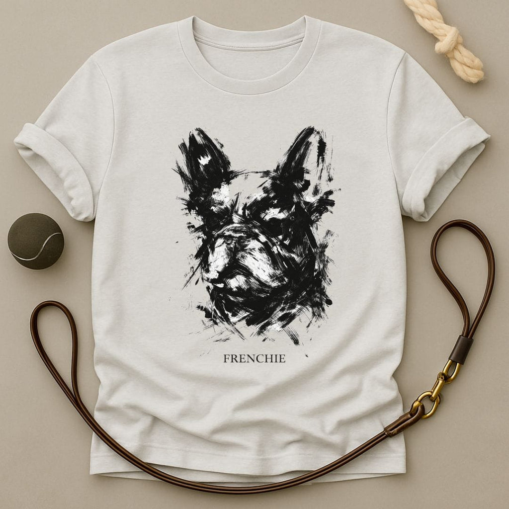 Grunge Frenchie Portrait T-Shirt
