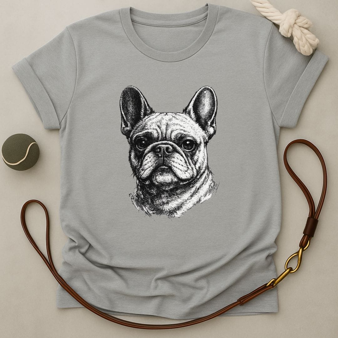 French Bulldog Portrait T-Shirt