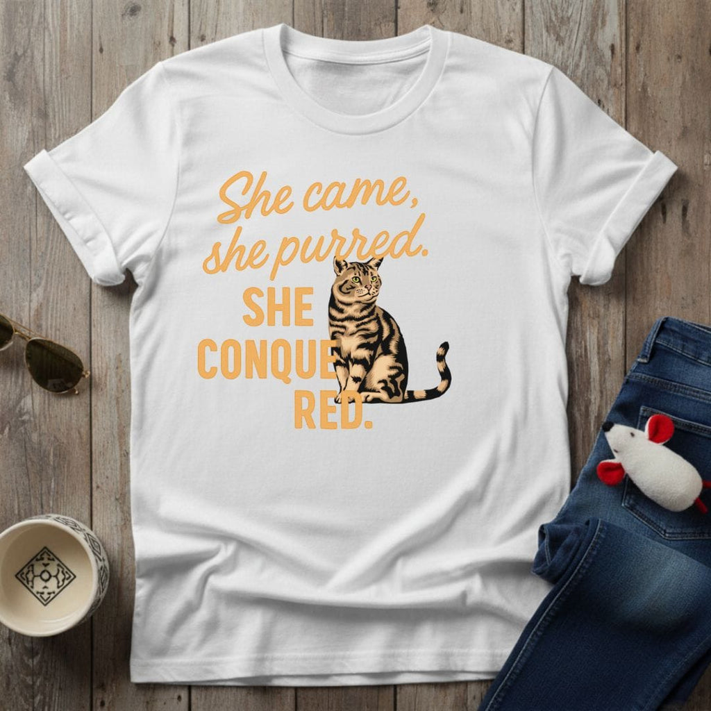 She Conquered T-Shirt
