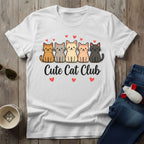 Cute Cat Club T-Shirt