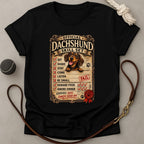 Dachshund Skill Set T-Shirt