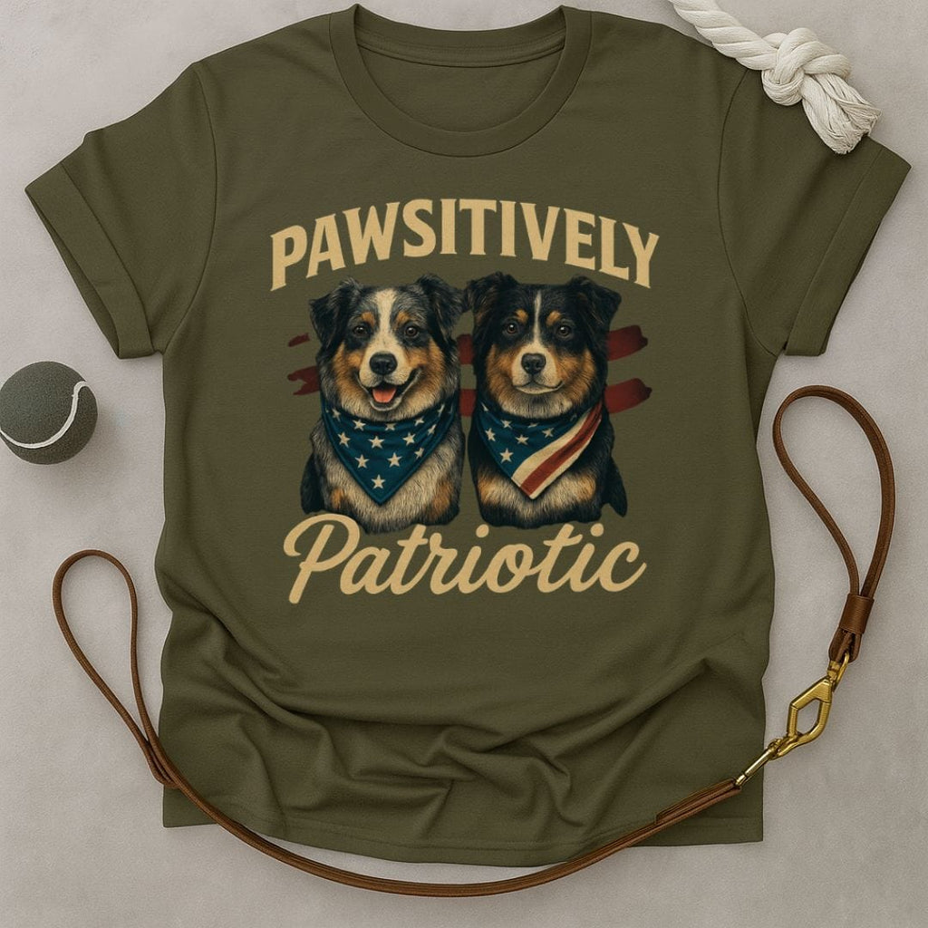 Pawsitively Patriotic T-Shirt