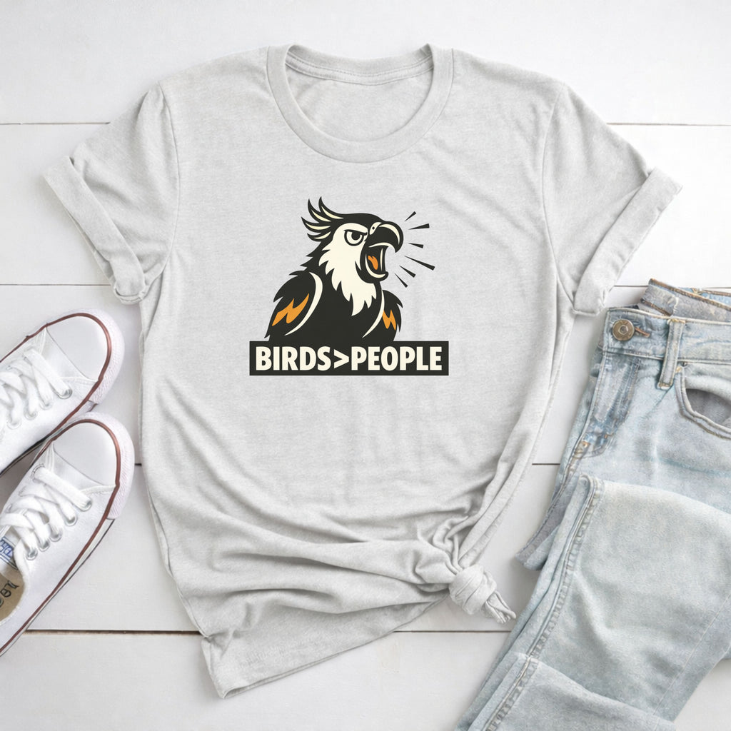 Birds Over People T-Shirt
