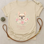 Floral Frenchie Mom T-Shirt