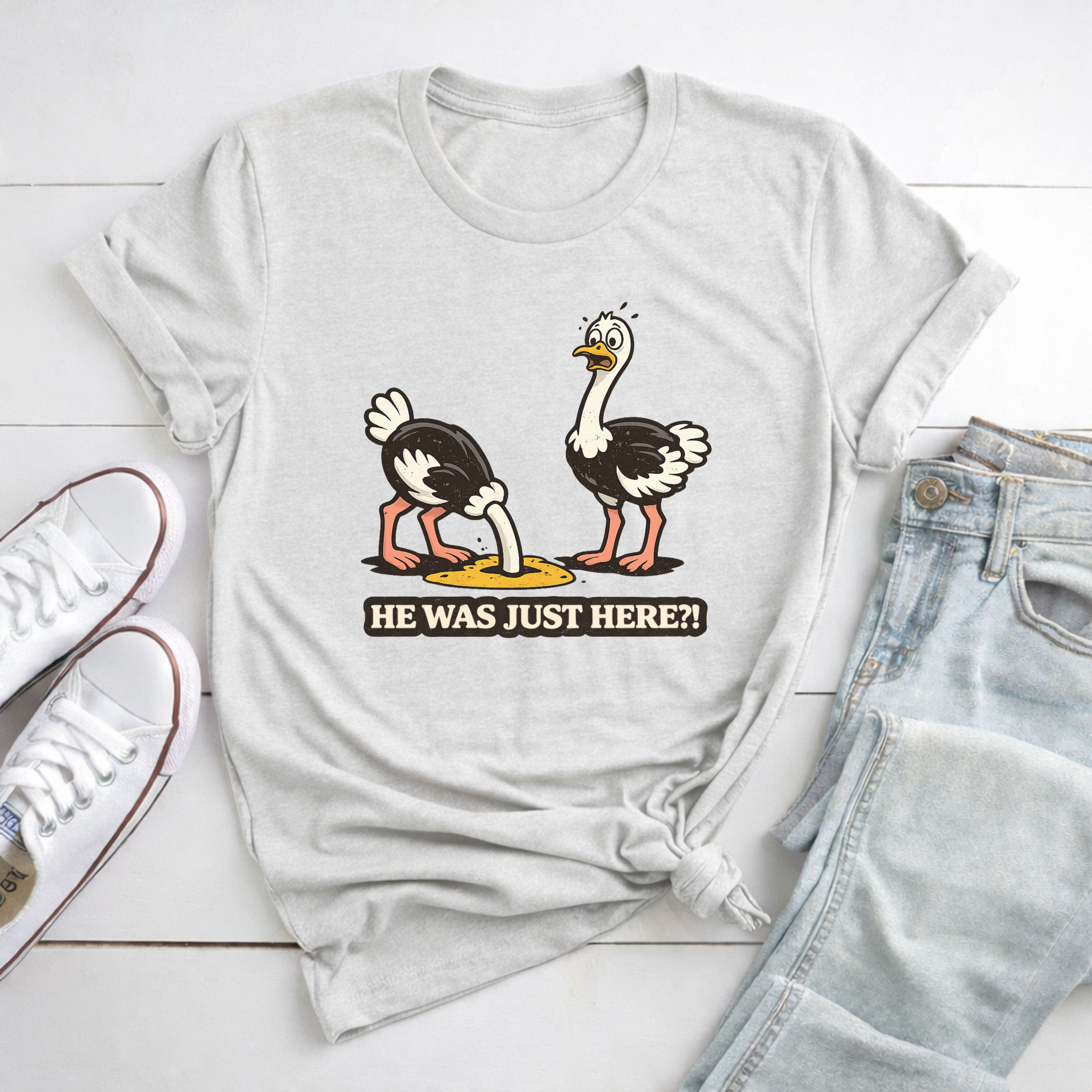 He Was Just Here T-Shirt