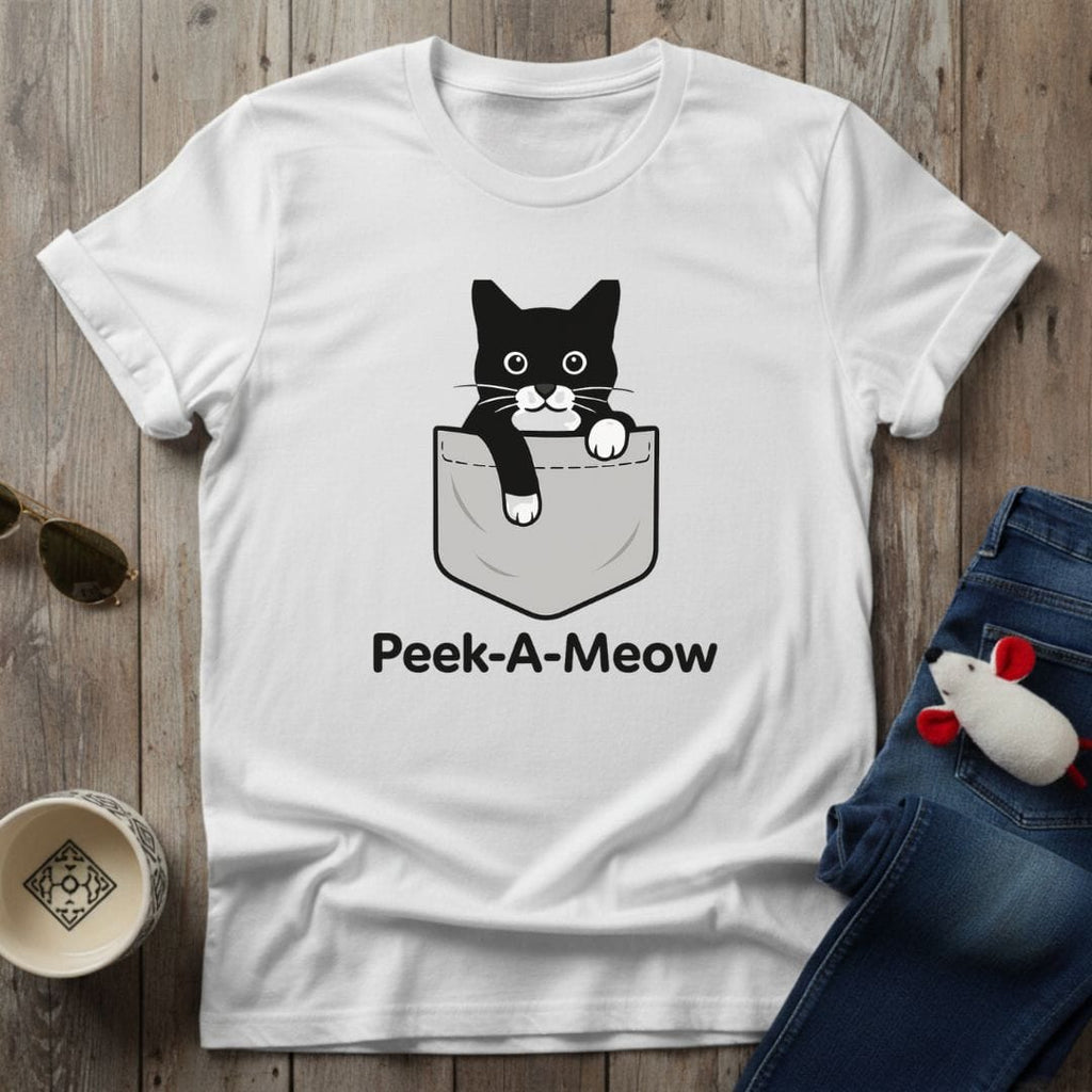 Peek-a-meow T-Shirt
