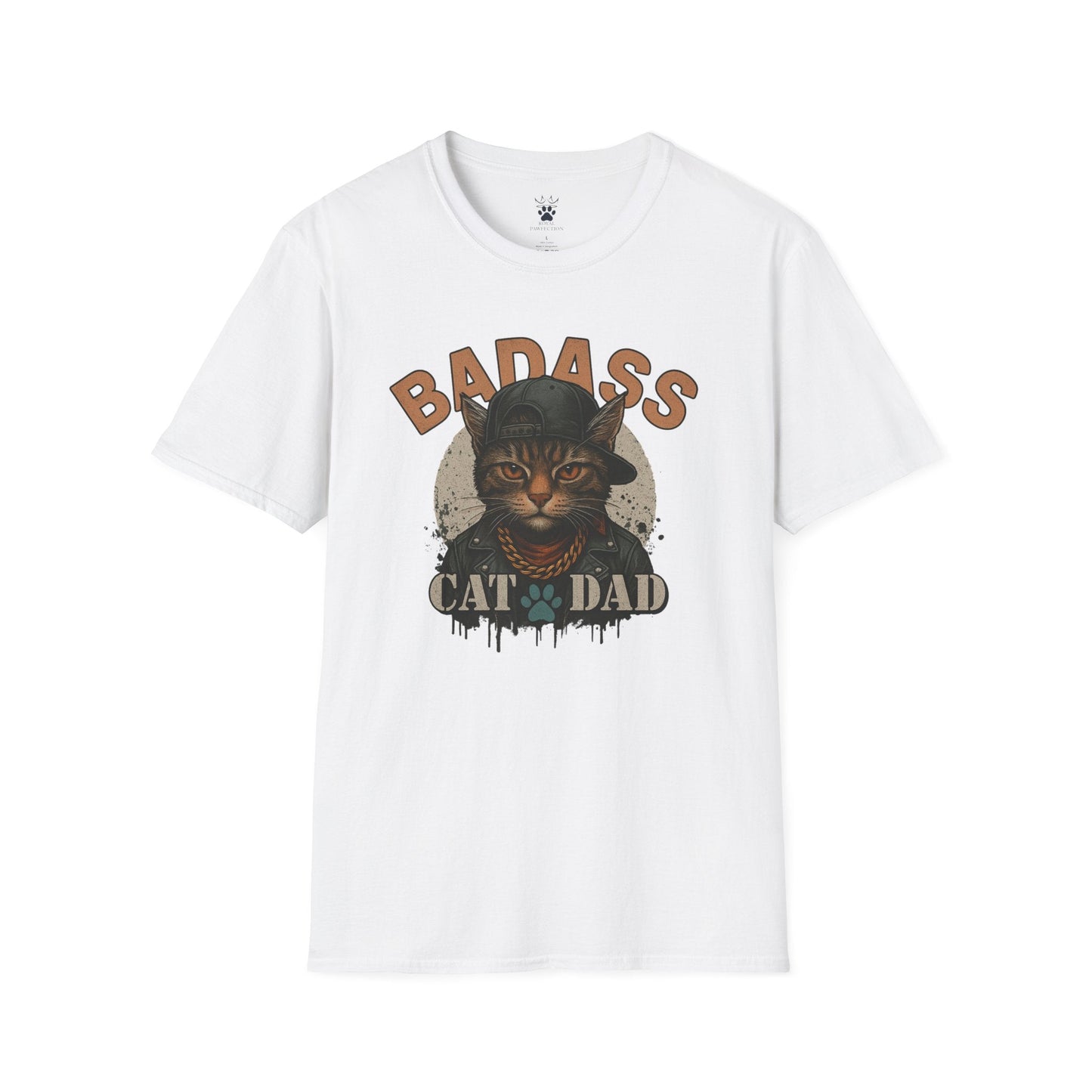 Badass Cat Dad T-Shirt