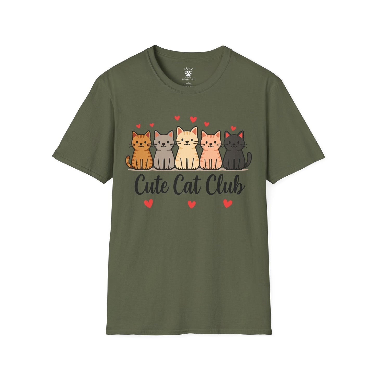 Cute Cat Club T-Shirt