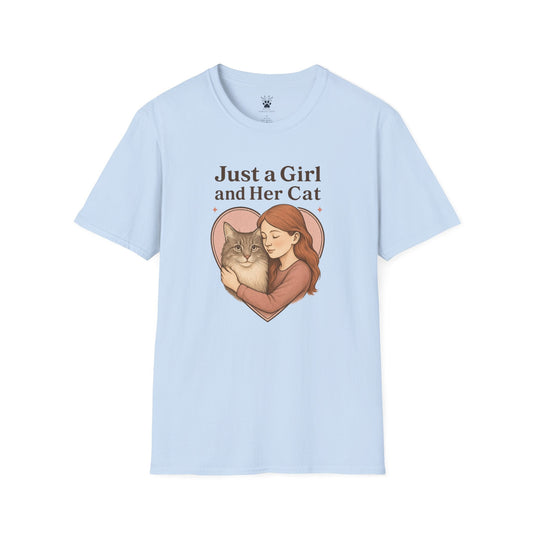 Girl & Cat T-Shirt
